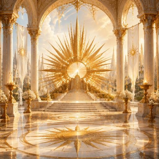 The Solar Crown proposed relic artwork