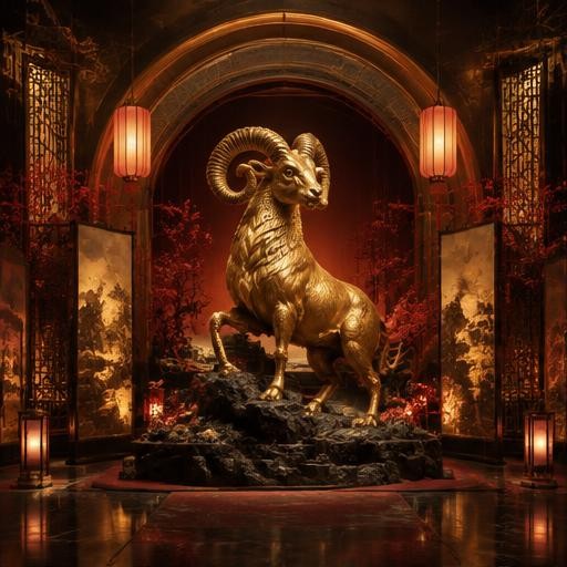 Golden Ram signature artwork