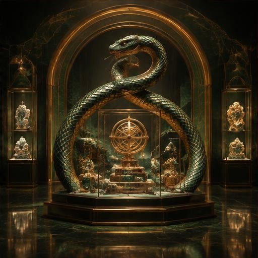 The Serpent’s Vault original district concept artwork